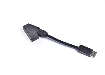 21P SCART TO DP公頭組裝式轉接線